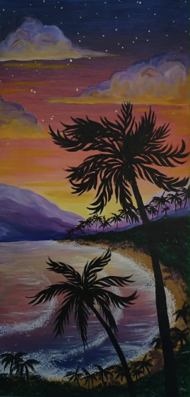 Sunset Palms