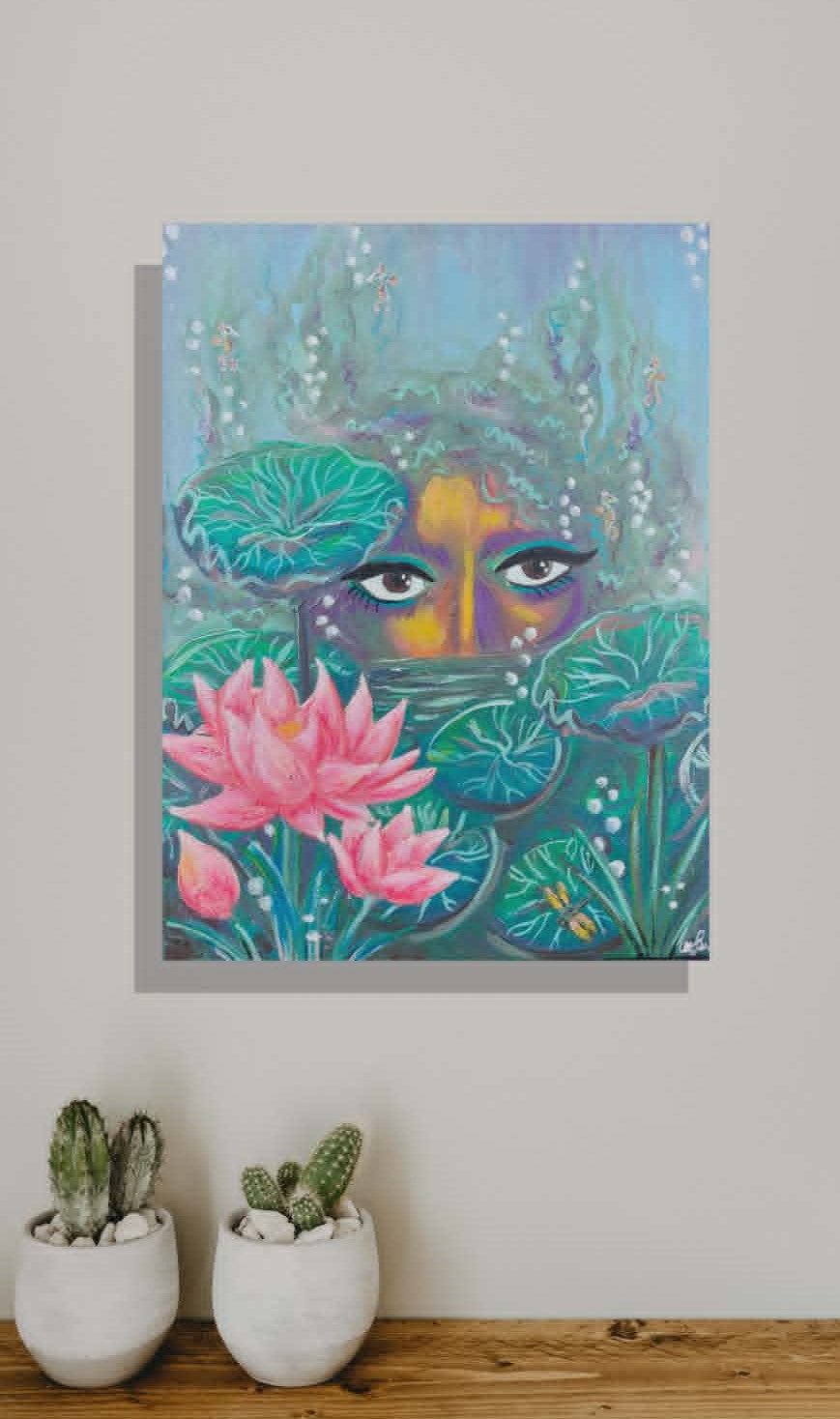 lotus seahorses mystery woman